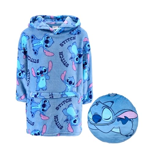 Sweat Stitch Disney fille pour soirée pyjama et voyage avec oreiller intégré