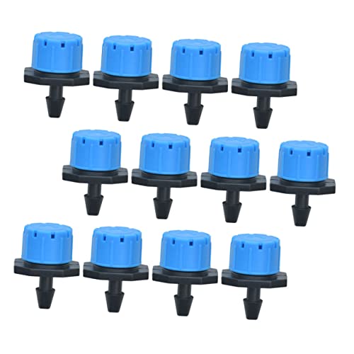 Garneck 100Pcs Adjustable Garden Drip Irrigation Emitters Micro Sprinkler Nozzles for Efficient Watering System for Hydroponics and Outdoor Gardening