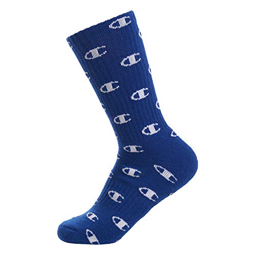 Image of Champion Kids' Kids' 6-pack Crew Socks With Color and Size Options