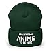 Hogue WS LLC I Paused My Anime to be Here Hat (Embroidered Cuffed Beanie)
