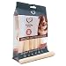 6 Inch Regular Cow Tail Dog Chew- Premium Quality - Sourced from Grass Fed Cattle - Long Lasting Dog Chew- Rawhide Alternative (6 Inch Regular - 6 Pack)