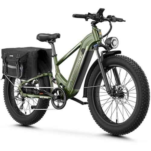 Aipas M1 Max/M2 Max Electric Bike for Adults, 26"x 4" Fat Tire Ebike