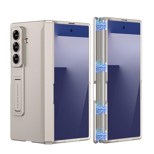 Coque Samsung Galaxy Z Fold 7 5G Or housse pliante avec protection charnière intégrée