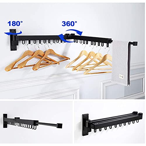 Séchoir mural rétractable pliable pour en finir avec l'encombrement