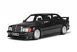 Material: Druckguss Mercedes W201 190 E 2.5-16 Evo 1 schwarz Modellauto OT151 Otto 1:18