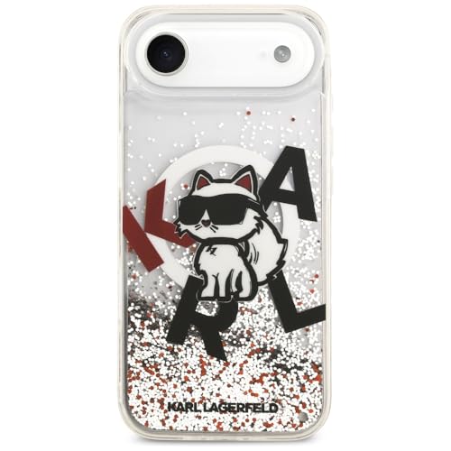 Coque iPhone 17 Air Karl Lagerfeld transparente compatible MagSafe