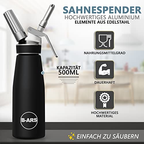 Sahnespender B-ARS Professioneller Sahnesyphon 500ml