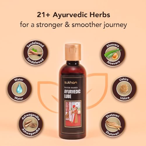 Image of Ayurvedic Lube 100ml | As Seen On Shark Tank | Natural Water Based Lubricant Gel | Made with 21 Organic Herbs | pH Balanced | Non-Sticky and Stain-Free