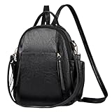 CTTOVIS Mochila Pequena Para Mulheres, Bolsa De Couro Grife, Mini Feminina, Ombro Espaçosa