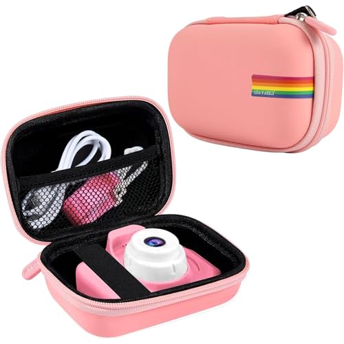 Funda para cámara infantil Leayjeen compatible con cámaras digitales de juguete miniatura 1