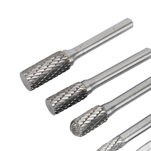 Set de 8 fresas de carburo para metal y madera miniatura 5