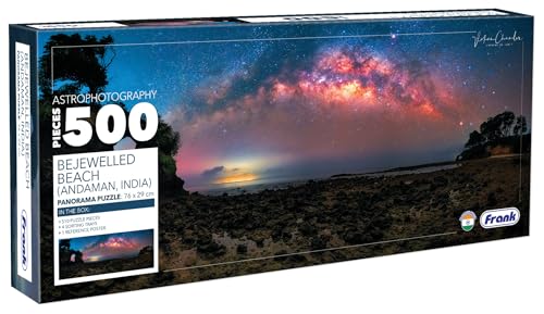 Image of Frank Bejewelled Beach Panorama 500 Piece Jigsaw Puzzle for Adults & Kids Above 10 Years | Fun & Challenging Having Realistic Illustrations Puzzle Games for Stress Relief & Focus, Gifts for Teenagers