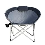 Silla plegable y portátil: Cuatro silla de campo plegable es fácil fijar y doblar en segundos, Fácil transportar y ahorrar espacio; la silla del ocio más adecuada generalmente para uso en interiores y al aire libre