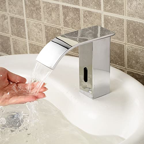Waschtischarmatur mit automatischem Sensor für berührungslosen Wasserhahn