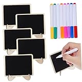 Tableau noir : facile à utiliser : ces panneaux noirs peuvent être facilement décorés avec des dessins des autocollants, ce qui en fait un jouet simple et amusant, un panneau de table.