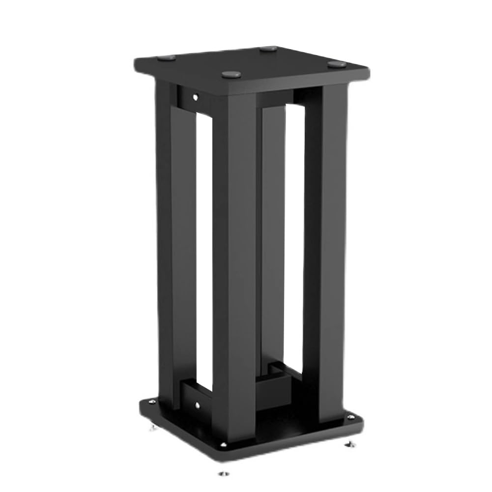 Speaker Stands for Bookshelf Speakers - Adjustable Floor Holders for Home Theatre & 3D Surround Sound Systems - Ideal for TV Audio Setup