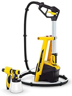 WAGNER Universal Sprayer W 950 FLEXiO - Electric Paint Sprayer for dispersion/latex paints, varnishes & glazes - interior usage, covers 15 m² - 5 min, 800 ml capacity, 630 W, 3.5 m hose
