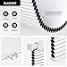 LazBlinds Cordless Cellular Shades, No Tools No Drill Blackout Honeycomb Shades Pleated Blinds for Windows, 32'' W x 36'' H, Silver White