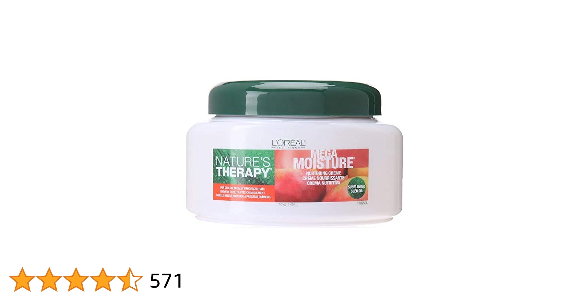 Amazon.com: L'Oreal Nature's Therapy Mega Moisture Nurturing