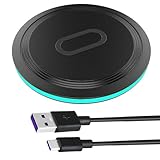 Cargador Inalámbrico Rápido Magnético 15W para Escritorio con Orificios de Ventilación Diseñado para iPhome 14/13/121/SE/XR/XS, Samsumg Galaxy S23/S22/S21/A14/A13,Googie Pixel 7/6 Pro/5/4/3 XL, LG