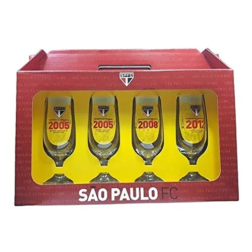 Kit Com 4 Tacas de Cerveja São Paulo - Allmix