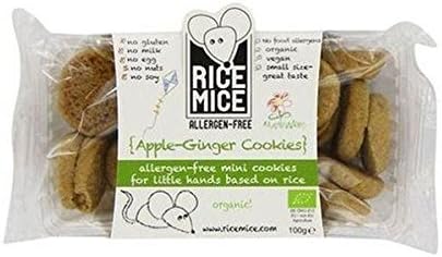 Rice Mice - Apple-Ginger Cookies - 100g