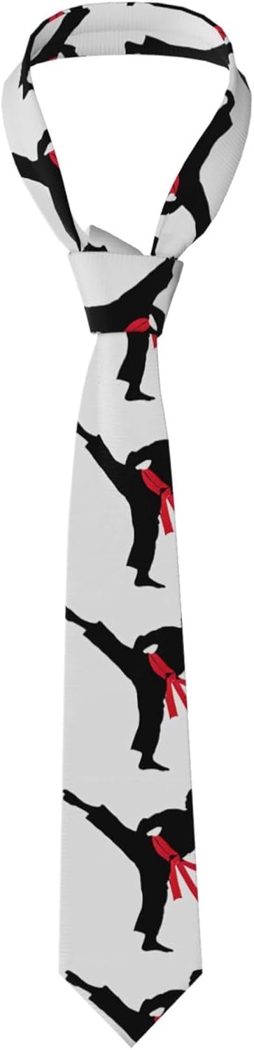 Karate Boy Vector Changeable Belt Colorprinted Suit, Fashionable Tie, Workplace Groom, Business Casual Versatile Temperament, Exquisite And Low-Key Texture