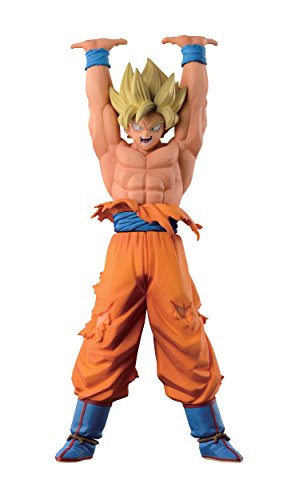 Banpresto Dragon Ball Super 7.9 Super Saiyan Goku Figure, Give Me Energy, Spirit Bomb...