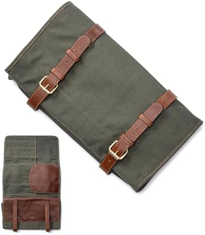 Angus Stoke Marc Marc - Funda para cuchillos XXL con 16 compartim...