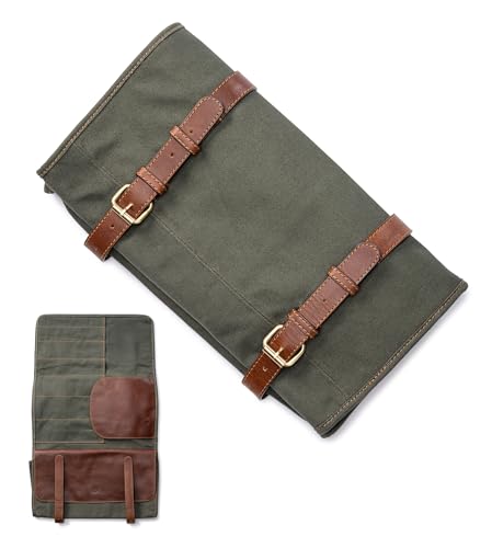 Angus Stoke Marc Marc - Funda para cuchillos XXL con 16 compartim...