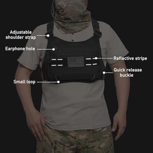 Sports Chest Pack for Men Front
