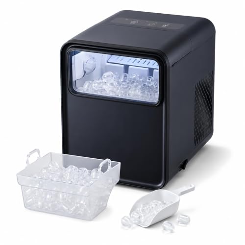 Machine à glaçons portable de comptoir avec réservoir compact de 1,5 L