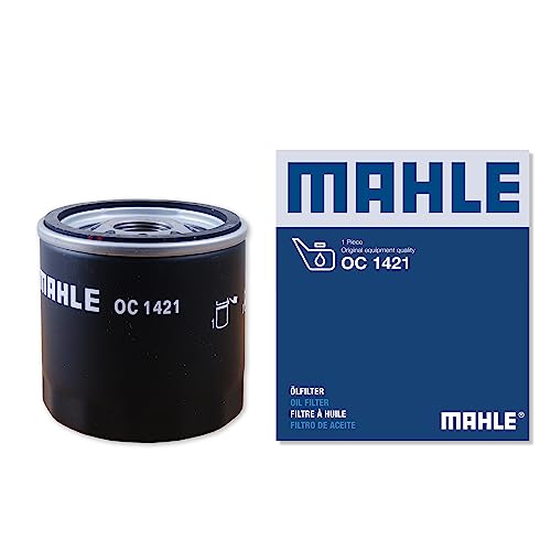 MAHLE Filtro de aceite motor Filtro enroscable OC 1421 Compatible con OPEL Insignia A Sports Tourer G09 Astra K Sports Tourer B16 Corsa E Hatchback X15 Karl C16 Mokka/Mokka X J13 Adam M13