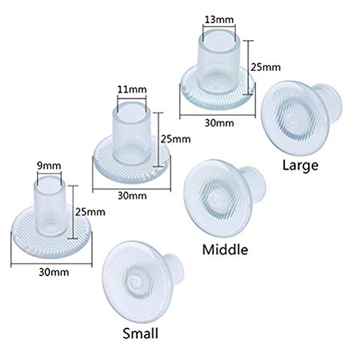 URAQT Hakbeschermers Hoge hakken, stokkelschoen hakbeschermers S/M/L, High Heel Protectors voor races, bruiloften… - Image 3