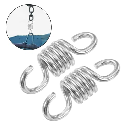 Resortes de hierro galvanizado para sillas hamaca y columpios Toddmomy 2 unidades 8