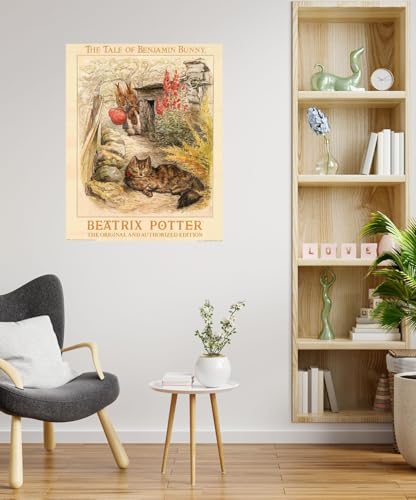 Affiche Beatrix Potter Benjamin Bunny original art poster print