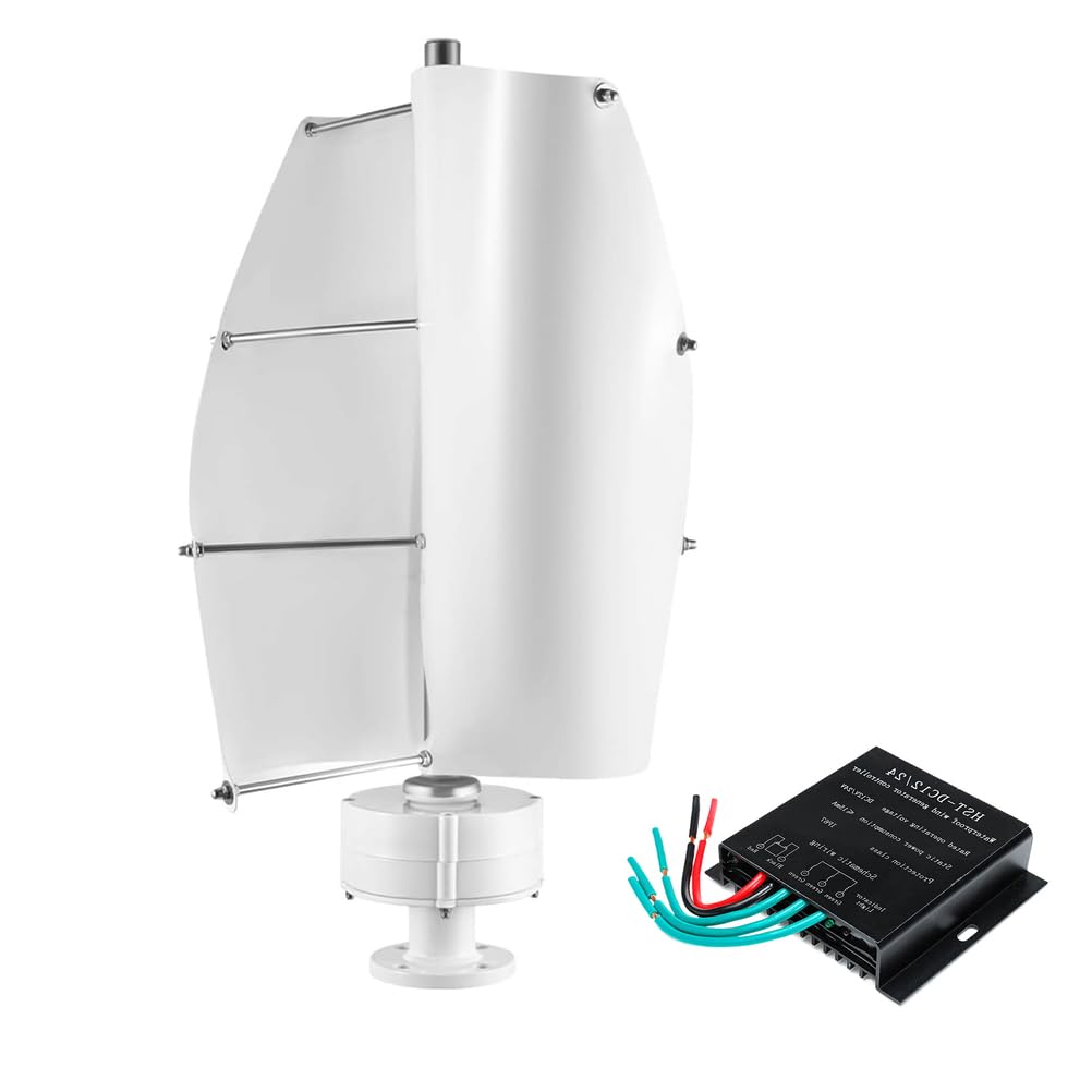 Vertikale Achse Windkraftanlage Generator Kit 10000W für Hybrid Wind Solar System - 12V 24V 48V 220V kompatibel