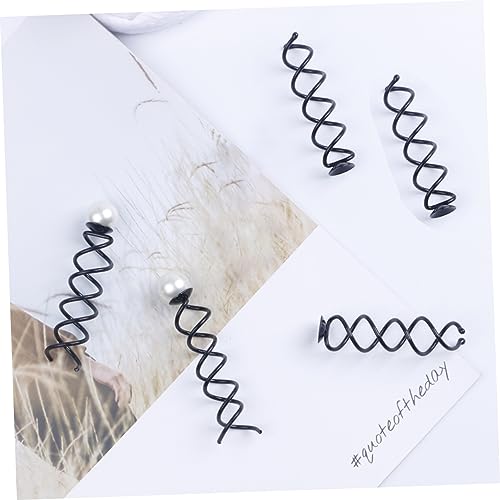 100 pasadores en espiral para moños y horquillas de cabello de mujer 2