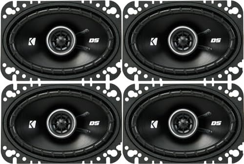 KICKER Speaker Package of 2 Items: Four 3.5