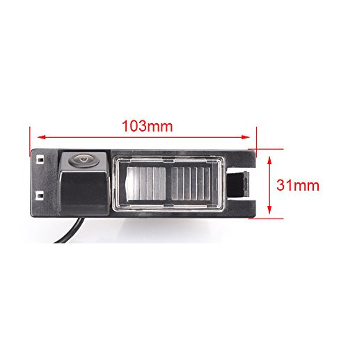Navinio Backup Camera FBANV8039B-ES, Waterproof Rear-view for Car License Plate, Model: Astra H, Corsa, Meriva, Vectra - Image 3
