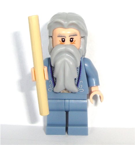 Lego Harry Potter 2010 Mini Figure - Dumbledore with Wand