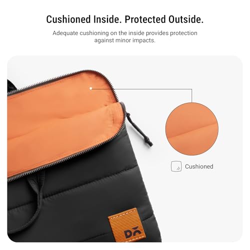 Image of DailyObjects Stria Pro Laptop Bag With Handle| Recycled Durable Polyester | Compatible with Laptop /MacBook Air /Pro Upto 15 Inch| Water Resistant|Padded Compartment with Zip Closure