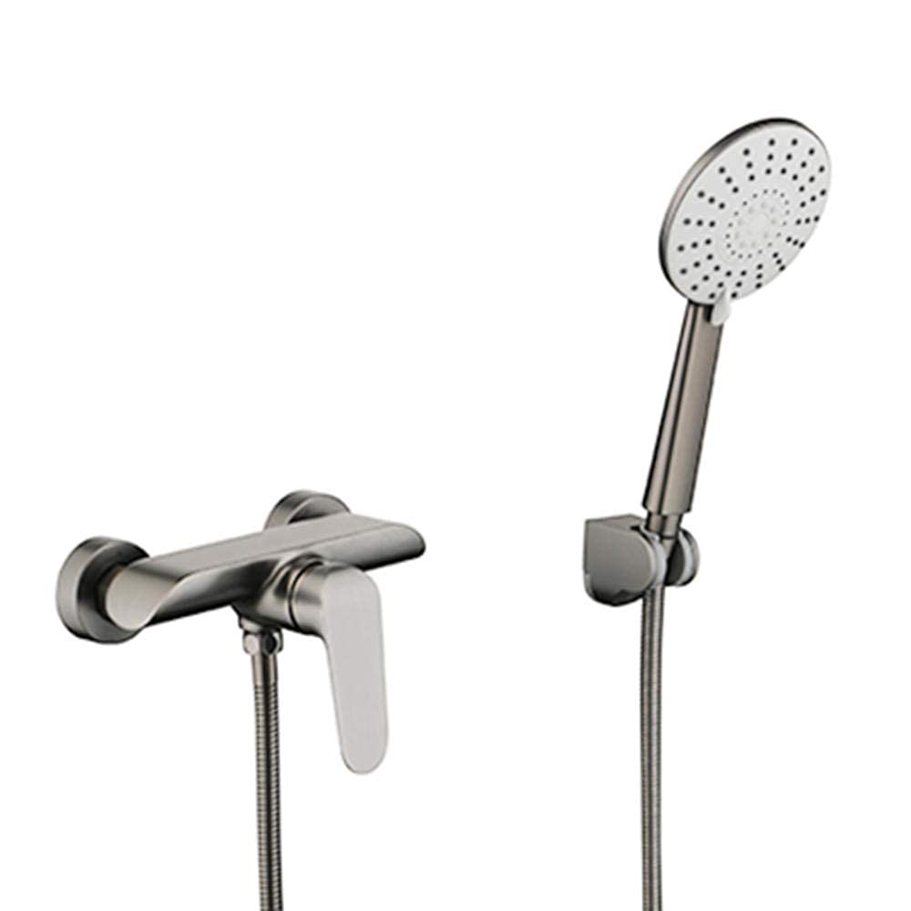 Mitigeur bain douche doré mural : finis les réglages de température difficiles