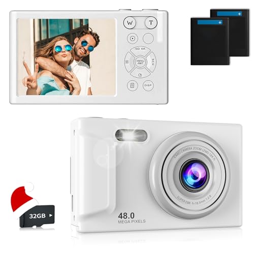 Appareil photo portable FHD parfait pour les blogs de voyage des adolescents