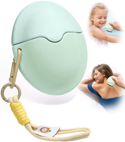 Image of Sunscreen Applicator for Kids & Adults - Refillable Roll-On Sunscreen Tool with Protective Cap, BPA-Free, No Mess Lotion Applicator for Face, Body & Back | Portable & Easy Application