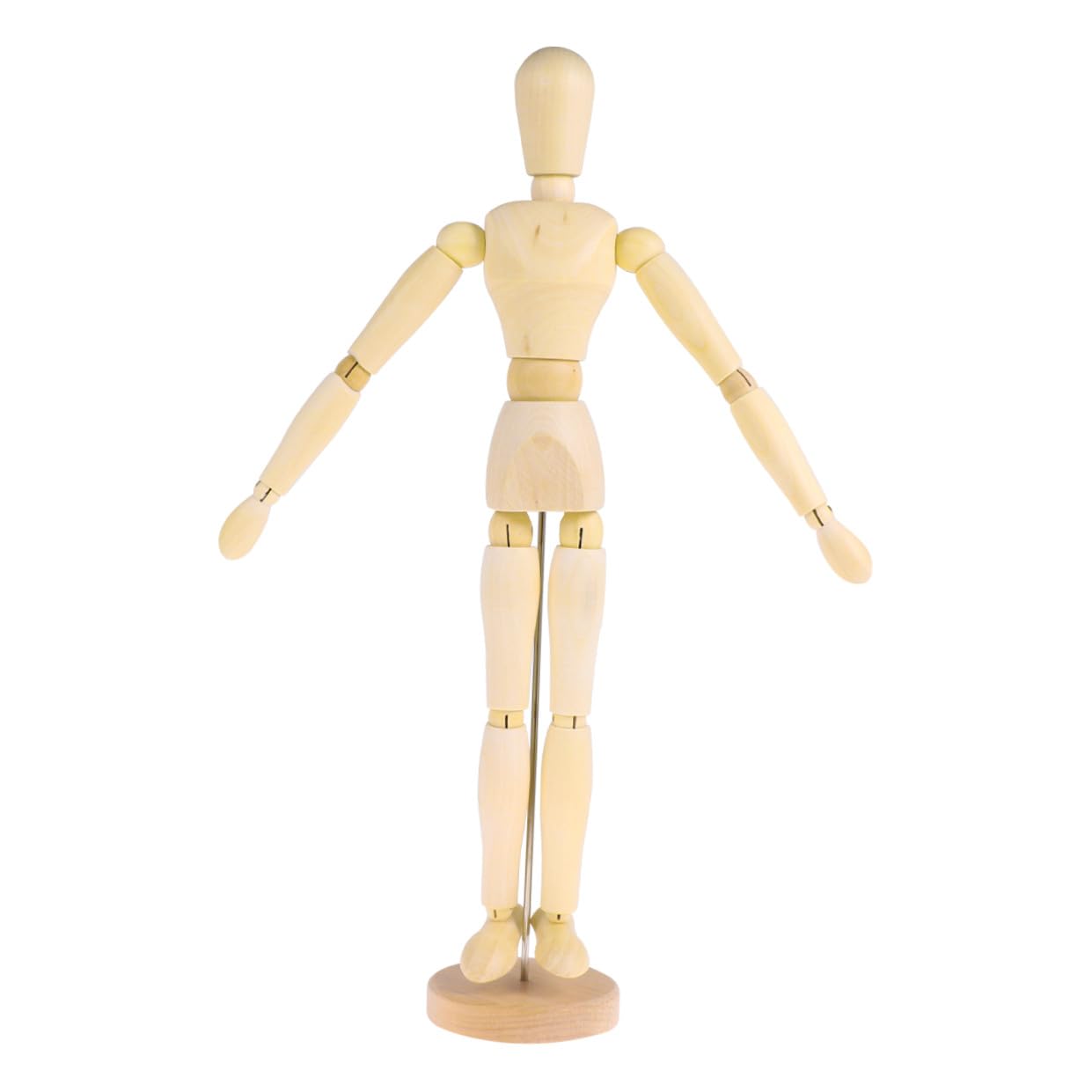 Holzpuppenornament mit Beweglichen Gelenken für Zeichner als Modell