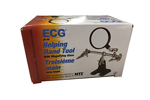 ECG JA-40 Helping Hand Tool with Magnifying Glass