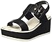 Produktbild Gaudì Damen Caroline T-Spangen Sandalen, Schwarz (Black V0001), 39 EU