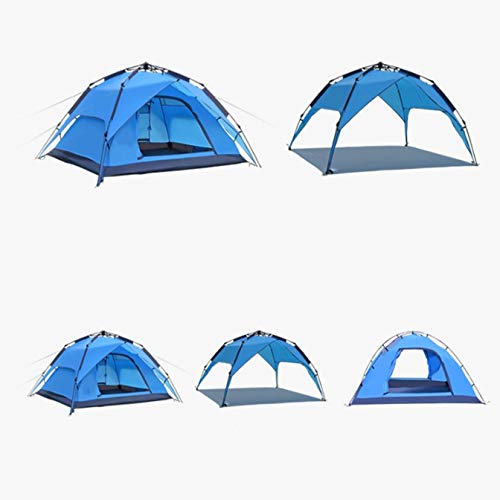 Carpa doble para camping rápida para 3-4 personas miniatura 6