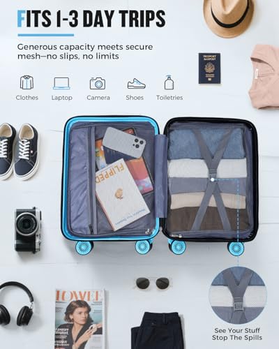 Valise cabine parfaite pour un week-end prolongé et escapade